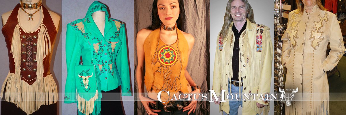 Cactus Mountain's leather clothing for men and women is made from the finest deerskin.
