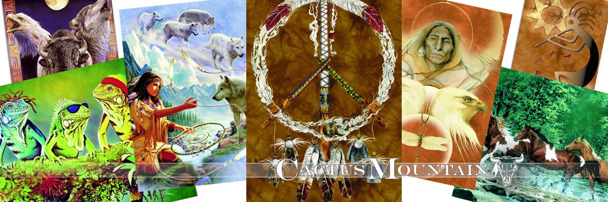 Greeting cards that are environmentally friendly American Indian art