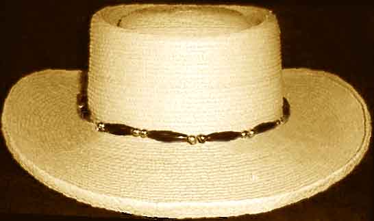 Single Strand Beaded Hat Bands with Conchos Handmade in the USA