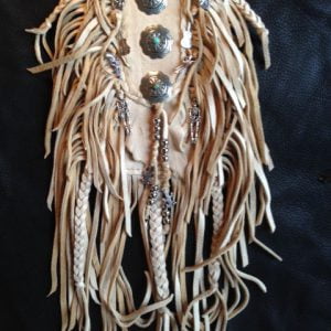 Busy Signal cell phone case bag deerskin classic braid & fringe