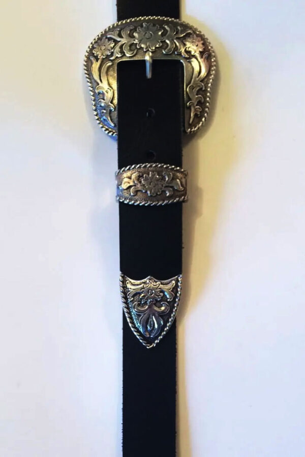 Fine Leather Belt Hand Made with the Finest Latigo Thick Leather