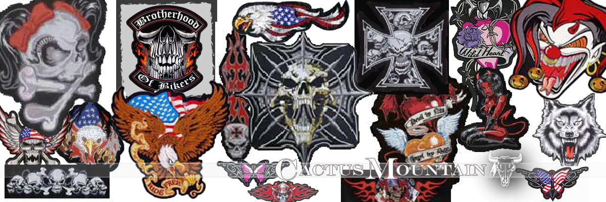 Lethal Threat Patches heat seal for easy application or, sewn