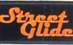 Street Glide Patch Embroidered Official Harley Davidson Patch